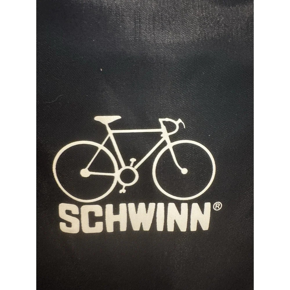 Vintage Schwinn‎ Bikes Bicycles Navy Messenger Bag With Carry Straps 70s/80s